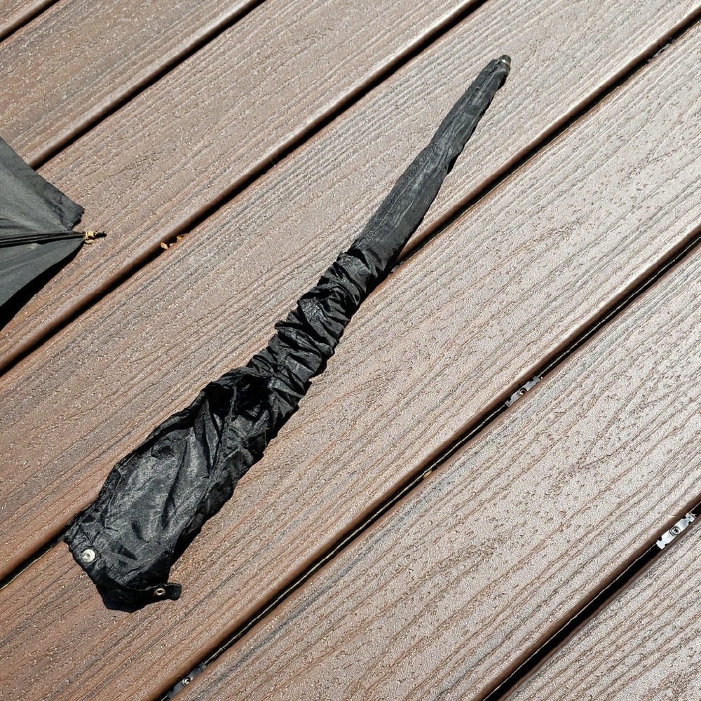 Black Inverted Umbrella - Picture 12 of 16